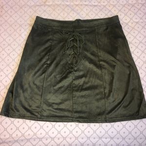 Army Green Skirt